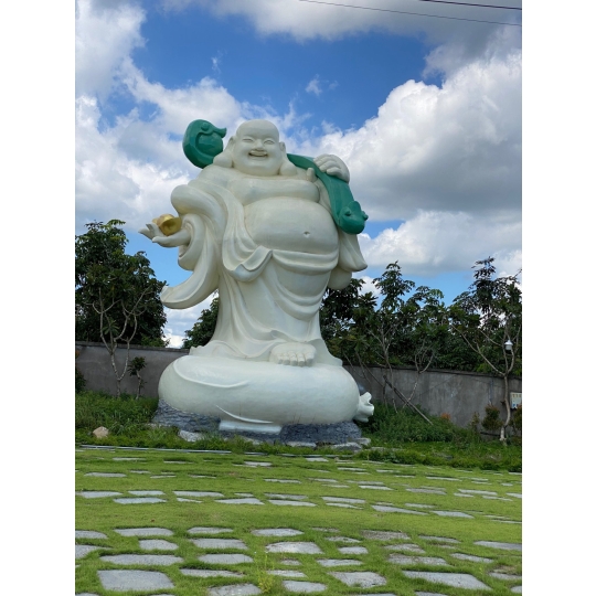 Tượng Phật Di Lặc Bằng Nhựa Cao 8 Mét