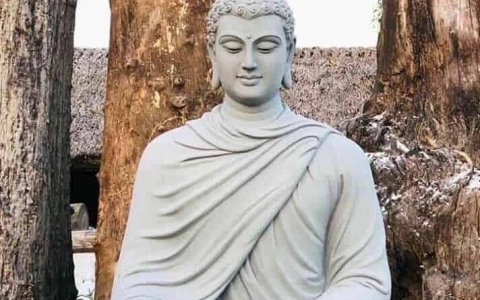 Cơ sở đúc tượng Bổn Sư Thích Ca Mâu Ni composite đẹp