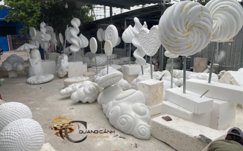 Dịch vụ nhận thi công tượng nhựa composite theo yêu cầu