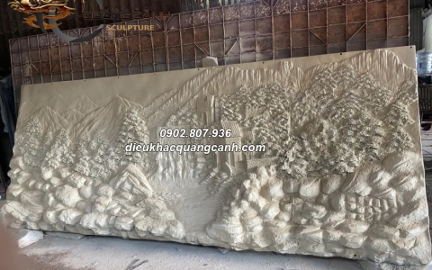 Hướng dẫn cách làm tranh phù điêu đẹp đơn giản nhất