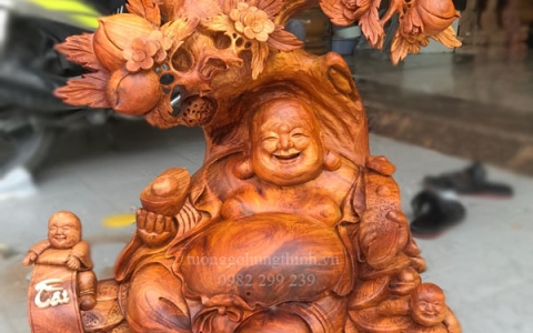 Kinh nghiệm chọn màu sắc tượng gỗ để tiền vào như nước
