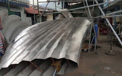 Mô hình tượng inox trang trí khuôn viên quảng trường đẹp, độc đáo