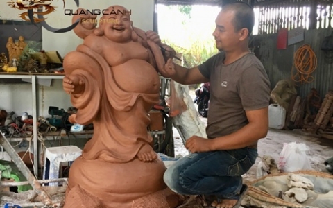 Nơi bán tượng Phật Di Lặc composite giá rẻ tại HCM