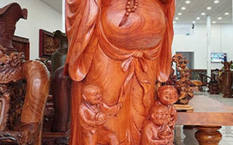 Sản Xuất Tượng Phật Di Lặc Lớn Theo Yêu Cầu | Đường Nét Điêu Luyện
