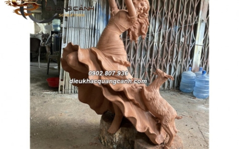 Sở hữu ngay tượng cô gái composite chất lượng cao