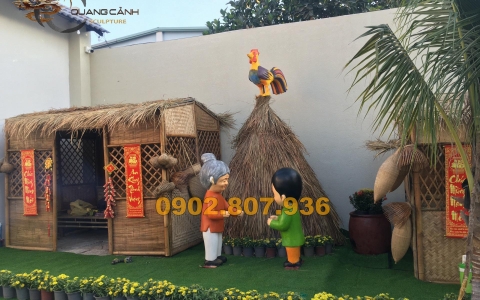 Tại sao nên chọn điêu khắc tượng nghệ thuật sân vườn?