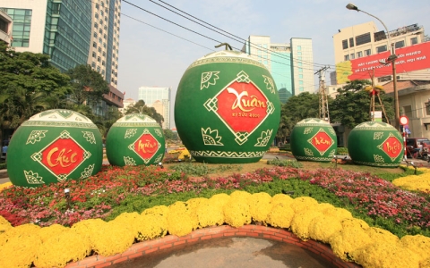 Thi Công Tiểu Cảnh Tết Trọn Gói & Ấn Tượng