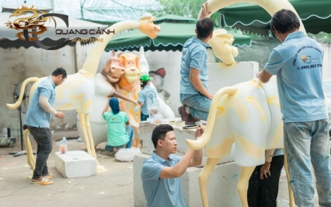Truy tìm địa chỉ thi công mô hình tượng nhựa composite uy tín