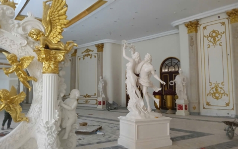 Tượng Hình Deco Sự Kiện Composite
