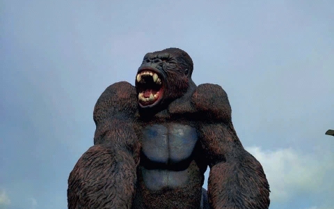 Tượng Kingkong Composite Độc Đáo, Chân Thực