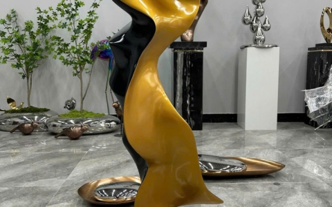 Ứng dụng của tượng inox trong trang trí nội ngoại thất
