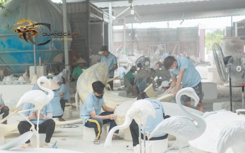 Vai trò quan trọng của điêu khắc tượng trang trí trong đời sống