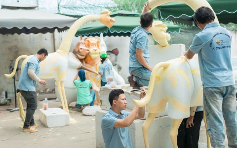 Xưởng Điêu Khắc Tượng Composite Lớn (Tượng Phật, Trang Trí)
