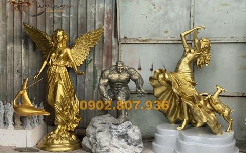 Xưởng sản xuất tượng composite trang trí số lượng lớn tại tphcm