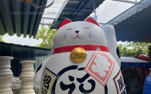 Mô Hình Mèo Kitty Bằng Mút Xốp Theo Yêu Cầu | Xưởng Hóc Môn