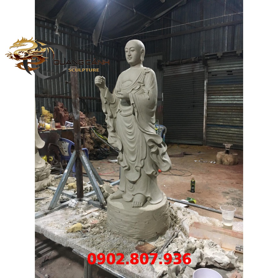 điêu khắc tượng phật bằng composite