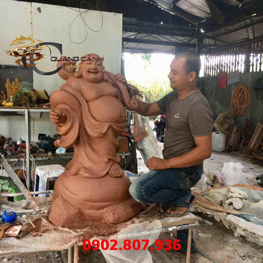 điêu khắc tượng phật bằng composite
