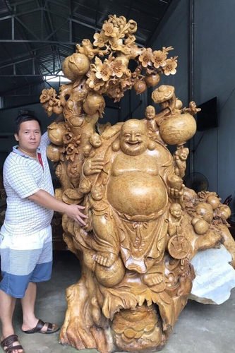 điêu khắc tượng Phật di lạc bền đẹp