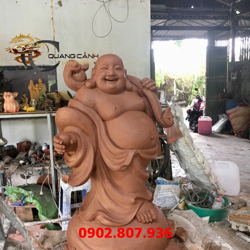 đúc tượng Phật Di Lặc composite theo yêu cầu