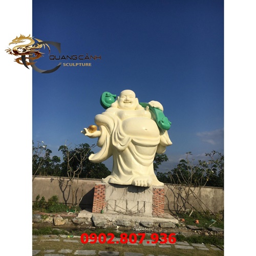 đúc tượng Phật Di Lặc composite theo yêu cầu