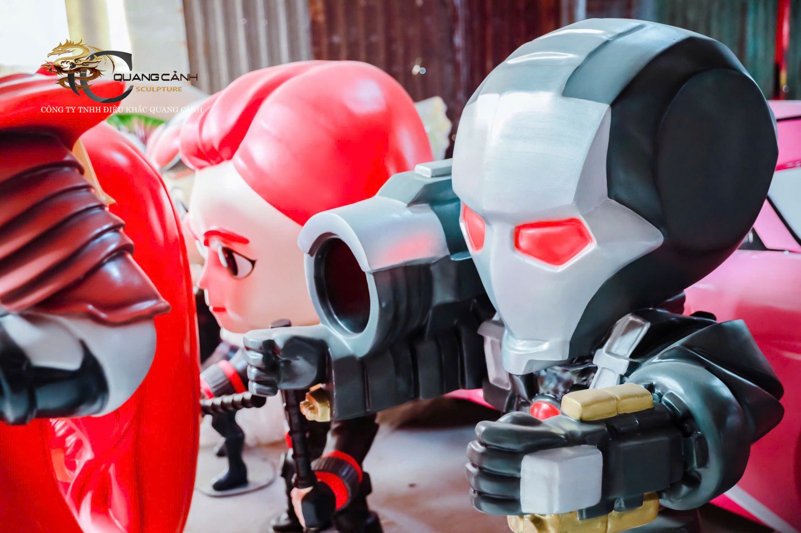 tượng nhân vật hoạt hình