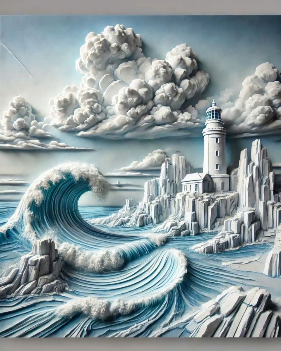 tranh phù điêu 3d