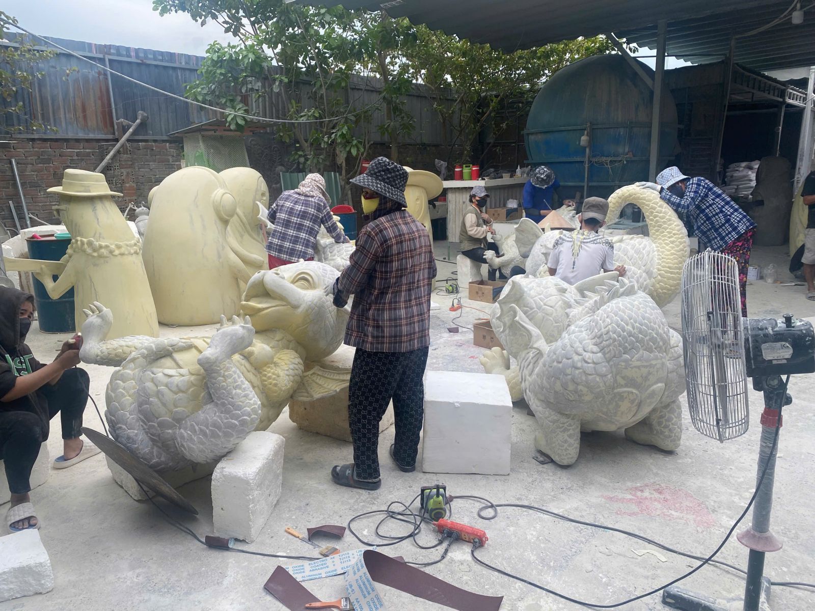 cơ sở điêu khắc composite