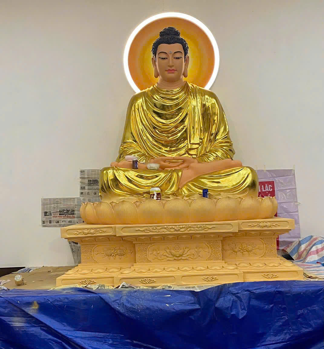 tượng phật composite