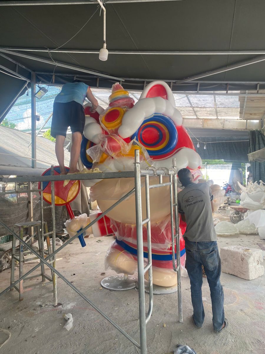 điêu khắc mô hình mút xốp