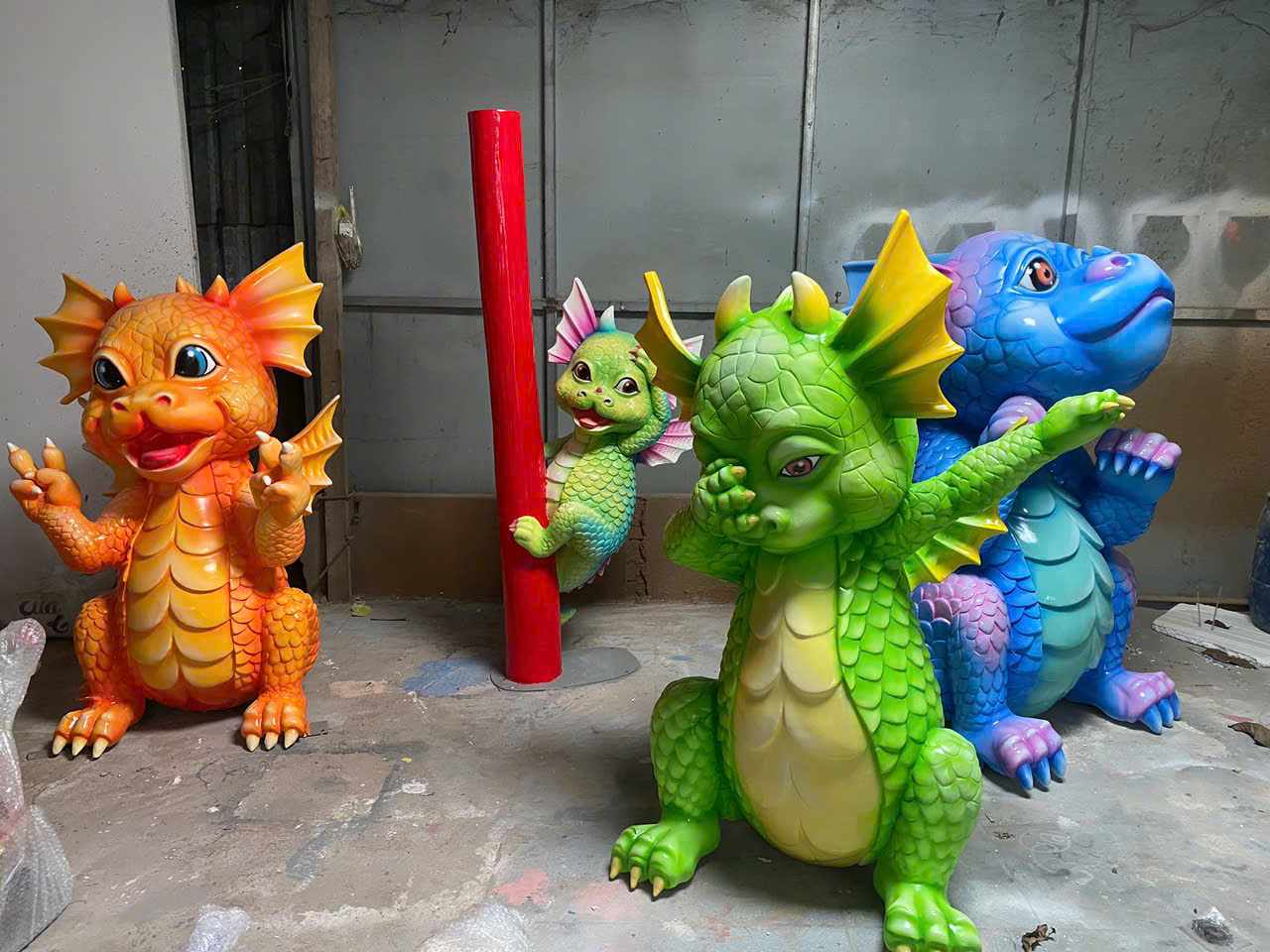 mô-hình-hoạt-hình-nhựa-khu-vui-chơi-1