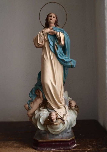 tượng đức mẹ maria bằng composite
