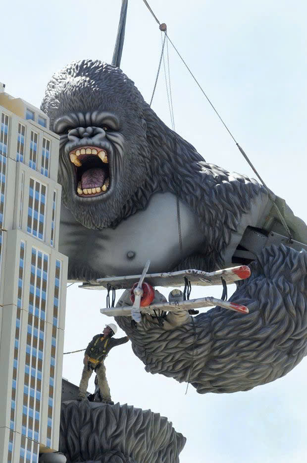 Tượng Kingkong Composite