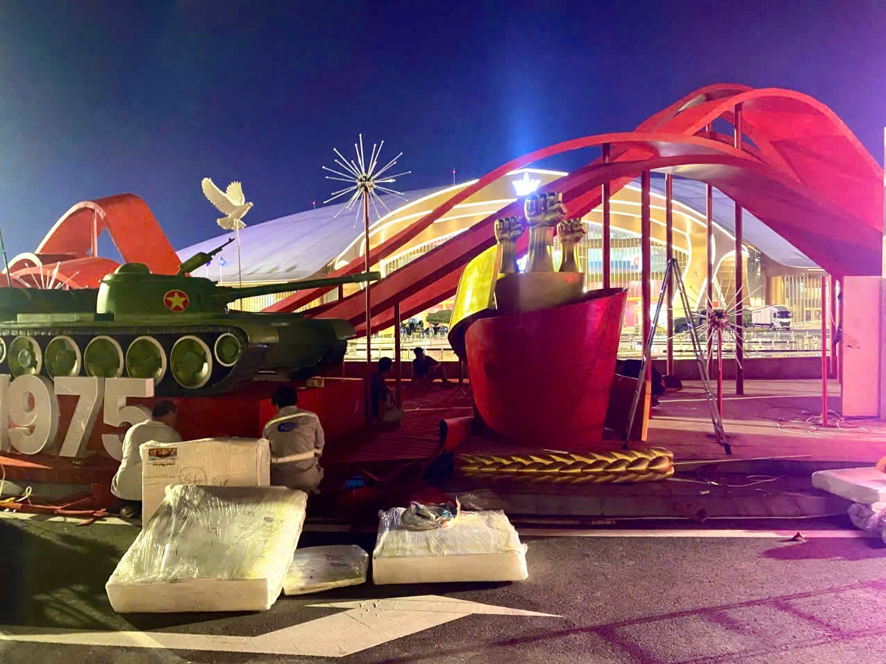 quy trình sơn vẽ mô hình mút xốp