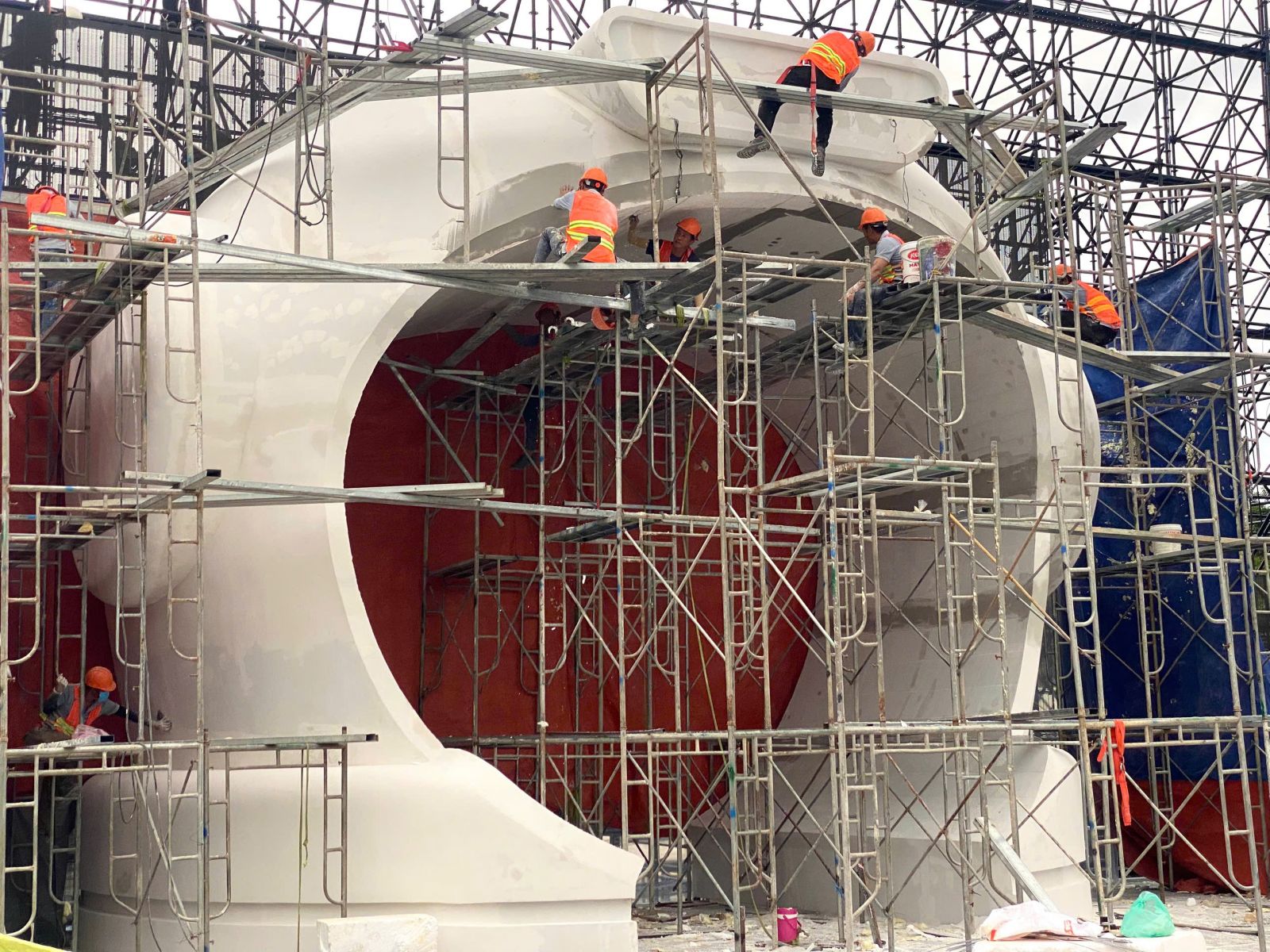 mô hình mút xốp trang trí quảng cáo 3d