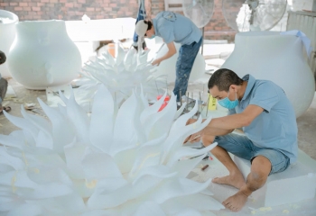 Hướng dẫn chi tiết quy trình sản xuất tượng nhựa composite chuẩn kỹ thuật