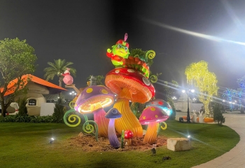 Mô hình composite trang trí khu vui chơi bền đẹp, thu hút