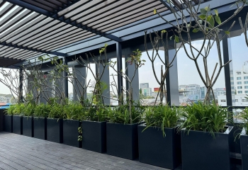 Mô Hình Composite Vườn Trên Mái | Thi Công Chuyên Nghiệp
