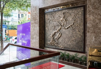 Phù Điêu Composite Khu Dịch Vụ - Giải Pháp Trang Trí Cao Cấp