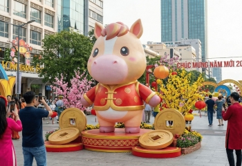 Tượng Composite Trang Trí Tết Và Ưu Thế Vượt Trội Về Độ Bền