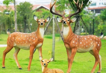Tượng Hươu Composite Đẹp & Bền | Điêu Khắc Quang Cảnh