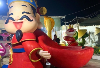 Tượng Thần Tài Mút Xốp Đẹp, Giá Tốt | Điêu Khắc Quang Cảnh