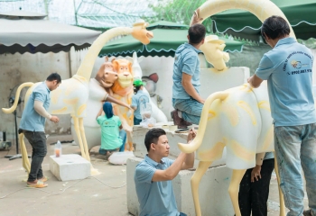 Xưởng Điêu Khắc Tượng Composite Lớn (Tượng Phật, Trang Trí)