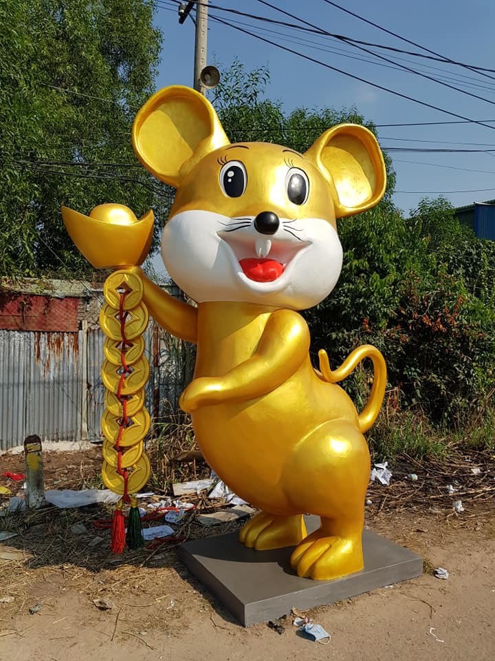 Mô Hình Chuột Trang Trí Tết 2020