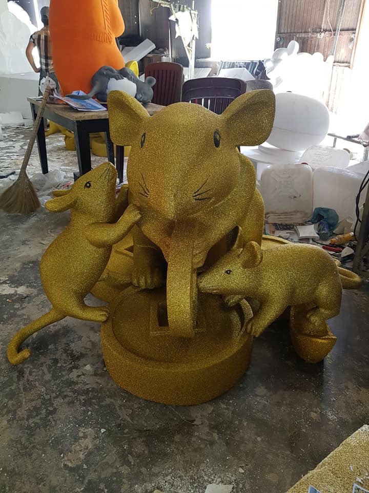 Mô Hình Chuột Trang Trí