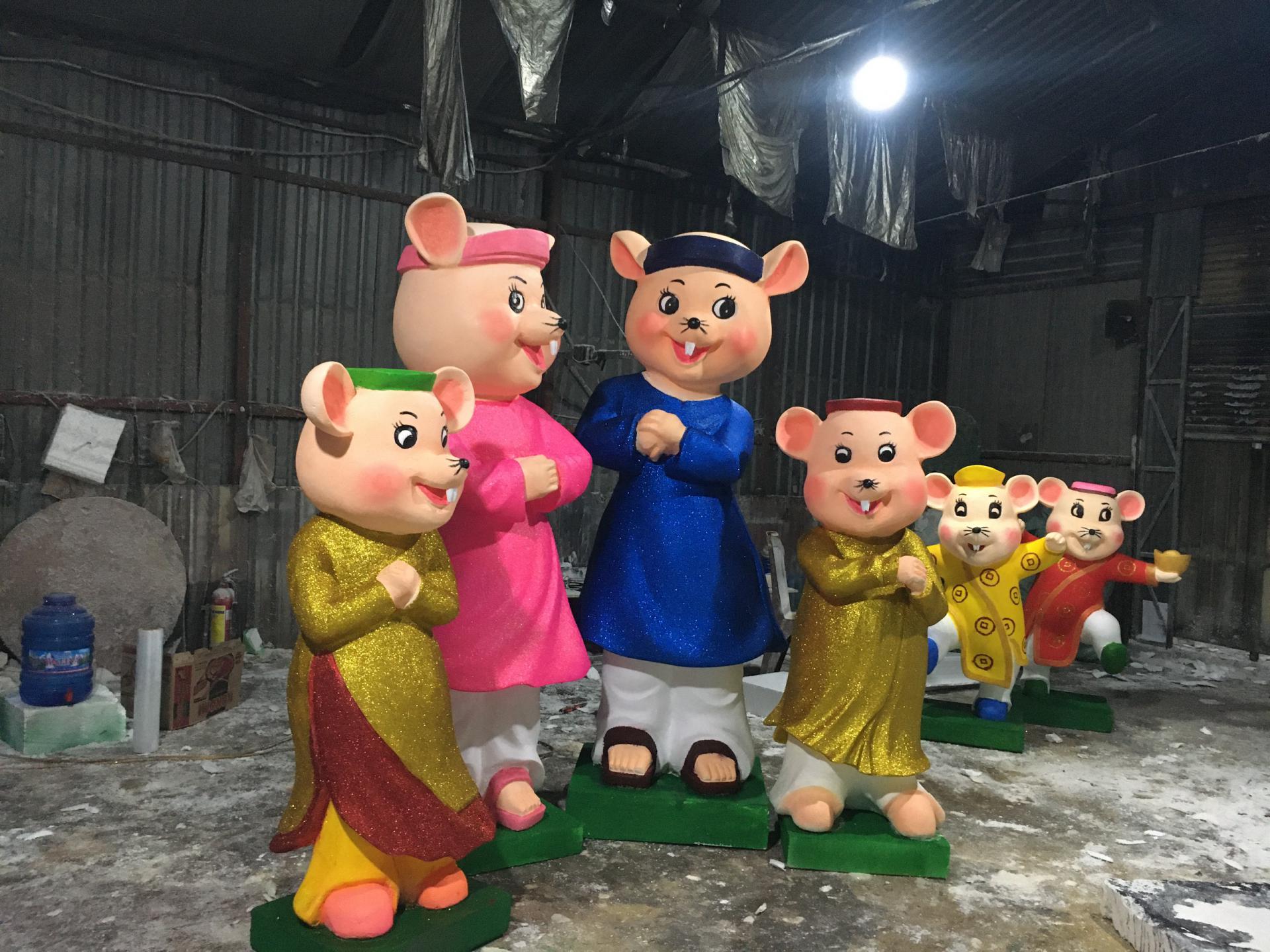 Mô Hình Gia Đình Chuột