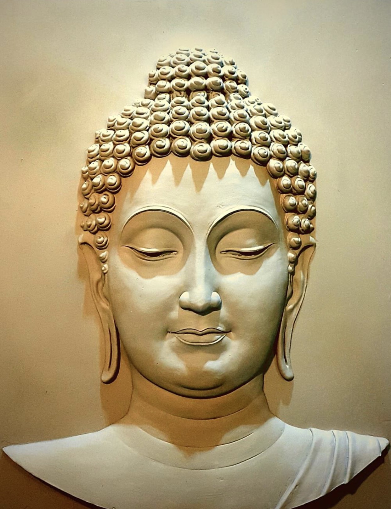 Phù Điêu Chân Dung Phật